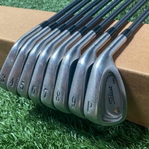 Used RH Titleist DCI Black 981 Irons 3-PW Regular Flex Graphite Golf Set