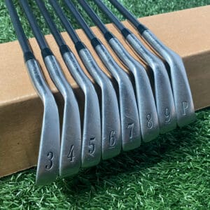 Used RH Titleist DCI Black 981 Irons 3-PW Regular Flex Graphite Golf Set