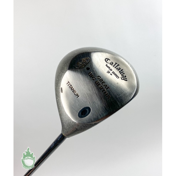 Used RH Callaway Great Big Bertha War Bird Driver 9* Stiff Graphite Golf Club