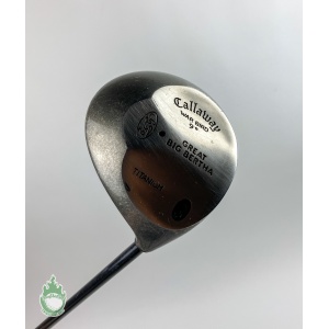 Used RH Callaway Great Big Bertha War Bird Driver 9* Stiff Graphite Golf Club