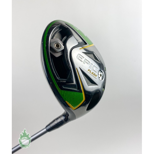 Used Callaway EPIC Flash Sub Zero Driver 9* Kuro Kage 50g Stiff Graphite Golf