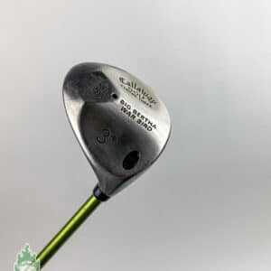 Callaway Big Bertha War Bird Strong Three 3 + Plus Fairway Wood Stiff Graphite