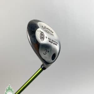 Callaway Big Bertha War Bird Strong Three 3 + Plus Fairway Wood Stiff Graphite
