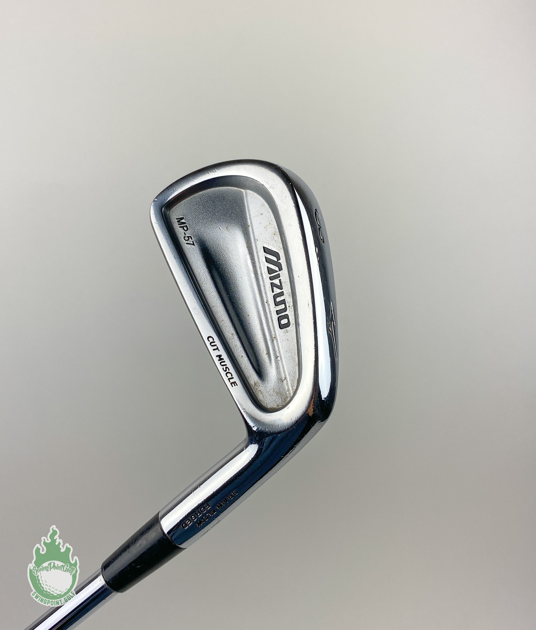 Used Right Handed Mizuno MP-57 3 Iron Project X 5.5 Regular Flex