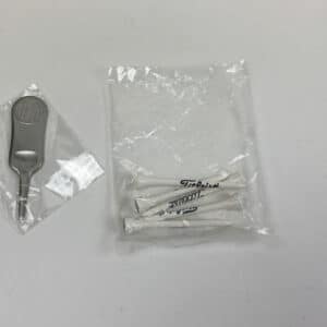 New Rare Team Titleist Single Prong Ball Marker Repair Divot Tool and Tees