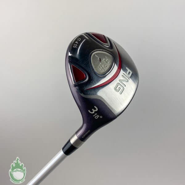 Used Right Handed Ping Faith Fairway 3 Wood 18* ULT 220 Ladies Graphite Golf