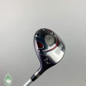 Used Right Handed Ping Faith Fairway 7 Wood 26* ULT 220 Ladies Graphite Golf