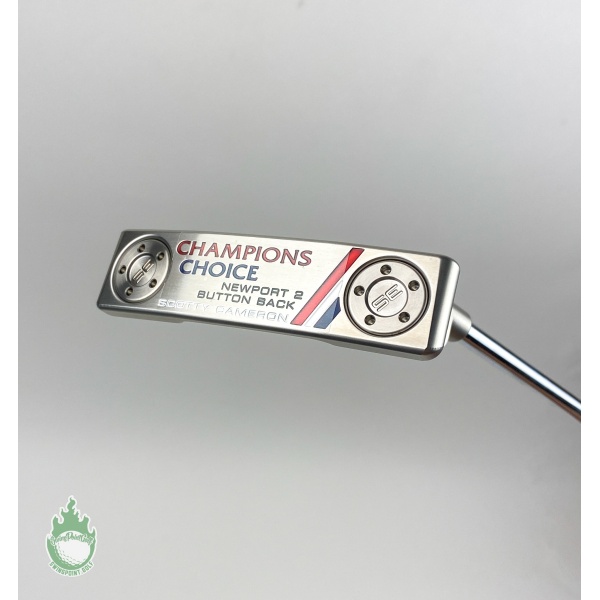 New Titleist Scotty Cameron Champions Choice Newport 2 Button Back