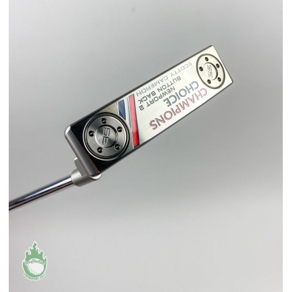 New Titleist Scotty Cameron Champions Choice Newport 2 Button Back
