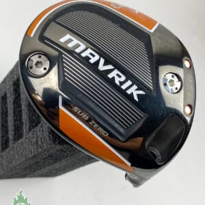 Used Right Handed Callaway Mavrik Sub Zero Driver 9* HEAD ONLY Golf Club