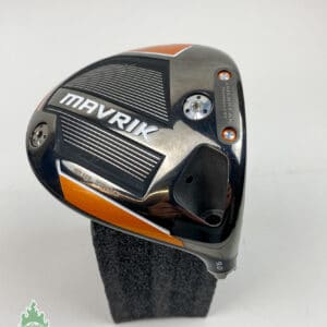 Used Right Handed Callaway Mavrik Sub Zero Driver 9* HEAD ONLY Golf Club