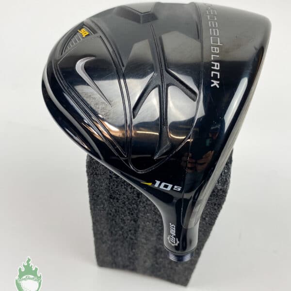 Used RH NIKE MachSpeed Black STR8-Fit Driver 10.5* HEAD ONLY Golf