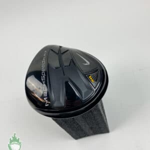 Used RH NIKE MachSpeed Black STR8-Fit Driver 10.5* HEAD ONLY Golf