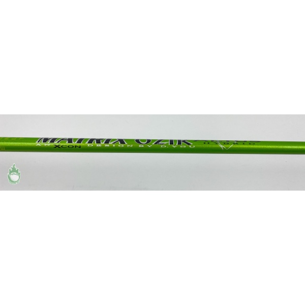 Used Lime Green Matrix Ozik Altus Stiff Flex Graphite Hybrid Shaft .370 Tip