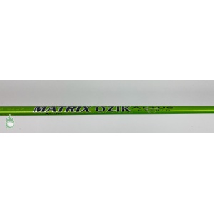 Used Lime Green Matrix Ozik Altus Stiff Flex Graphite Hybrid Shaft .370 Tip