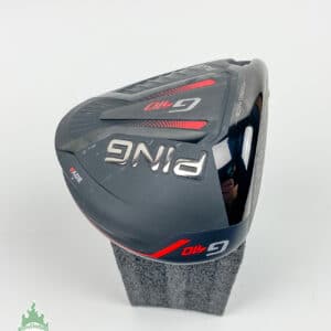 Used Left Handed Ping G410 Plus Driver 9* HEAD ONLY Golf Club Needs Screw