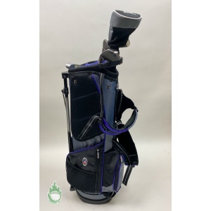 Used RH US Kids Golf 5 Club Stand Bag Golf Club Full Set 54" K-Flex Graphite