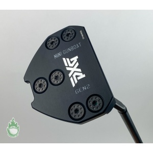 Used RH PXG Mini Gunboat Gen 2 36" Putter Black Steel Shaft Golf Club