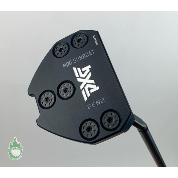 Used RH PXG Mini Gunboat Gen 2 36" Putter Black Steel Shaft Golf Club