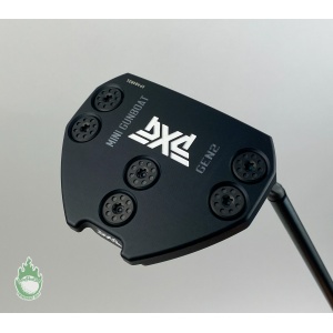 Used RH PXG Mini Gunboat Gen 2 36" Putter Black Steel Shaft Golf Club