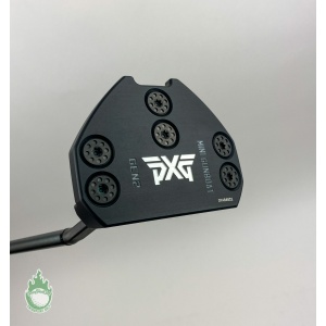 Used RH PXG Mini Gunboat Gen 2 36" Putter Black Steel Shaft Golf Club