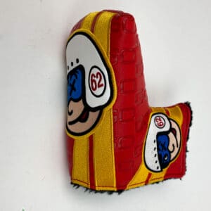 Used Scotty Cameron Custom Shop Blade Putter Headcover Red Johnny Racer