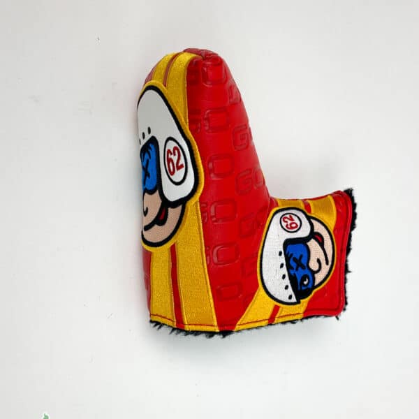 Used Scotty Cameron Custom Shop Blade Putter Headcover Red Johnny Racer