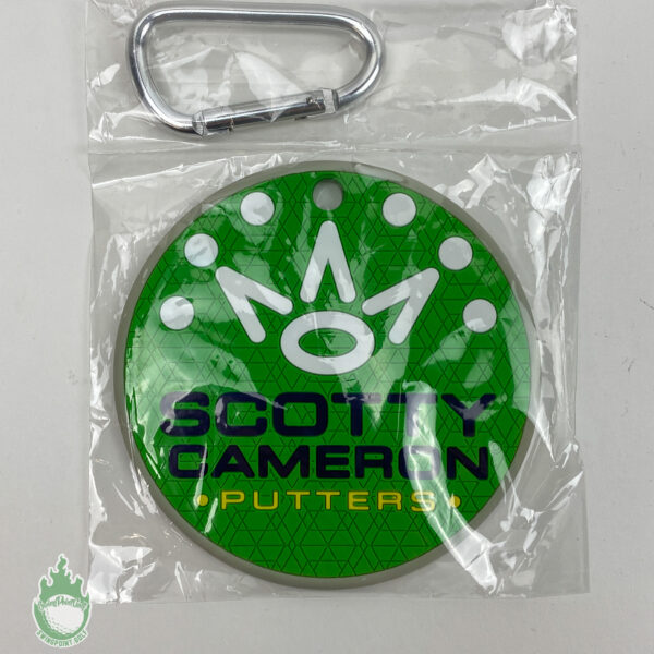 ラウンド用品・アクセサリー Scotty Cameron Jonny Bag Tag New Scotty Cameron Titleist Circle T Tour Use Only Green Putter
