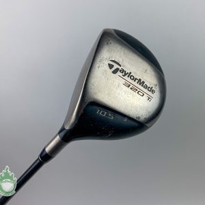 Used LEFT Hand Taylormade 320 Ti Driver 10.5* 80g Regular Flex Graphite Golf
