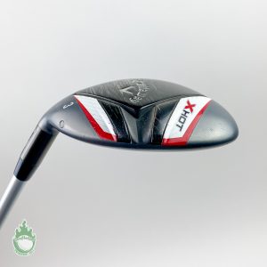 Used LEFT Hand Callaway X Hot 3 Hybrid 19* 65g Regular Flex Graphite Golf Club