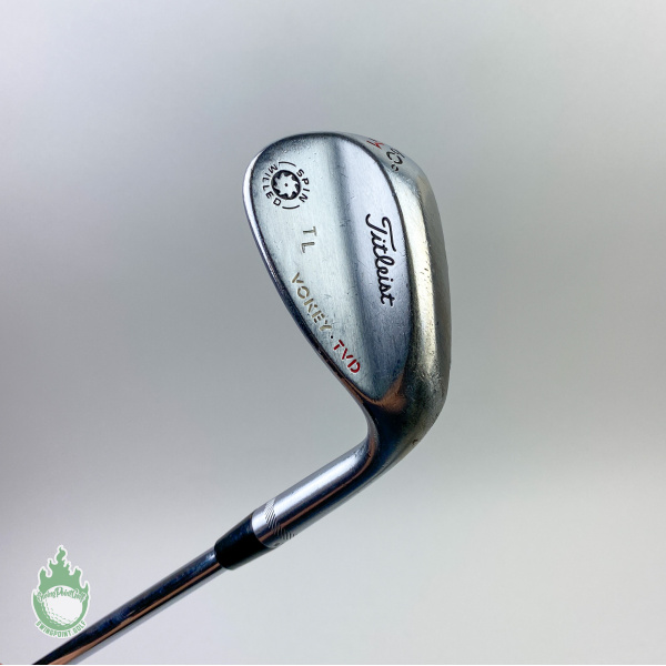 Used Tour Issue Titleist Vokey TVD Spin Milled Wedge 60* S-Flex Steel M Grind