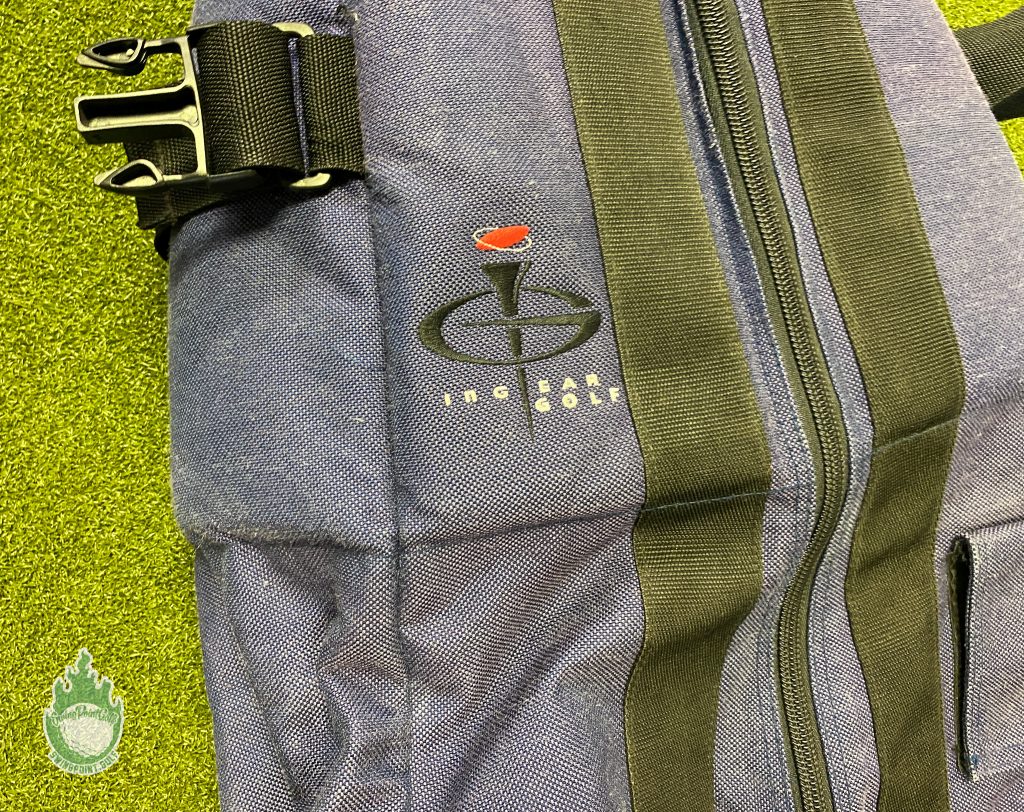 Used Ingear Golf Blue Golf Bag Travel Case with Wheels · SwingPoint Golf®