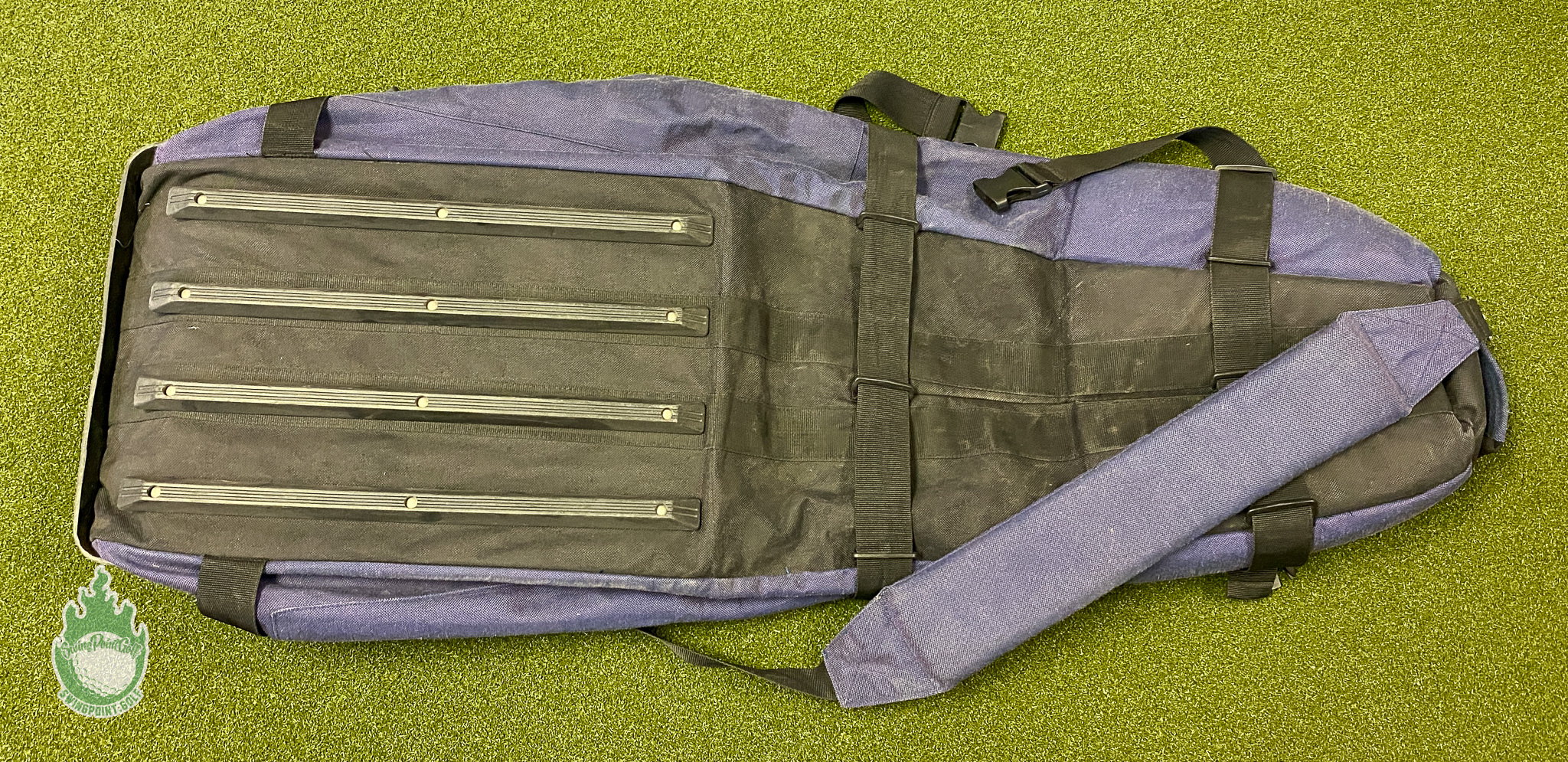 Used Ingear Golf Blue Golf Bag Travel Case with Wheels · SwingPoint Golf®