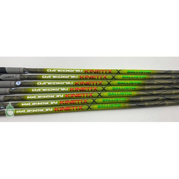 Used Paderson Kinetixx Iron Shaft Set (4-PW) 114g S-Flex Tapered Tip .355