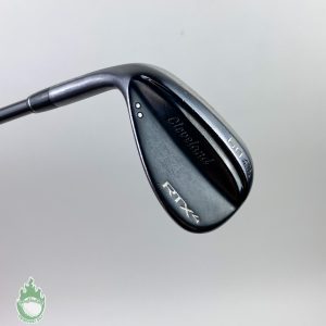 Used Left Handed Cleveland RTX 4 Wedge 60*-09 Mid Grind Stiff Flex Steel Golf