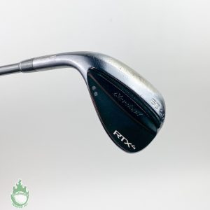 Used Left Handed Cleveland RTX 4 Wedge 60*-09 Mid Grind Stiff Flex Steel Golf