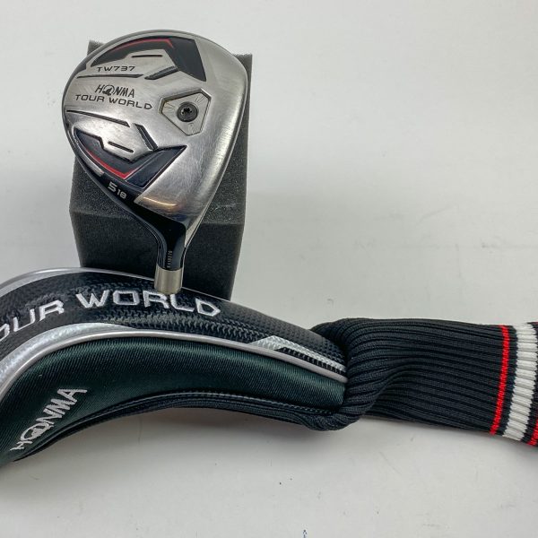 Used RH Honma Tour World TW737 Fairway 5 Wood 18* HEAD ONLY Golf