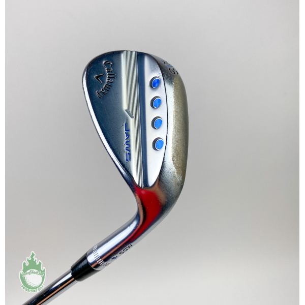 RH Callaway MD5 Jaws X Grind Wedge 60*-12 Chrome Stiff Flex Steel Golf Club