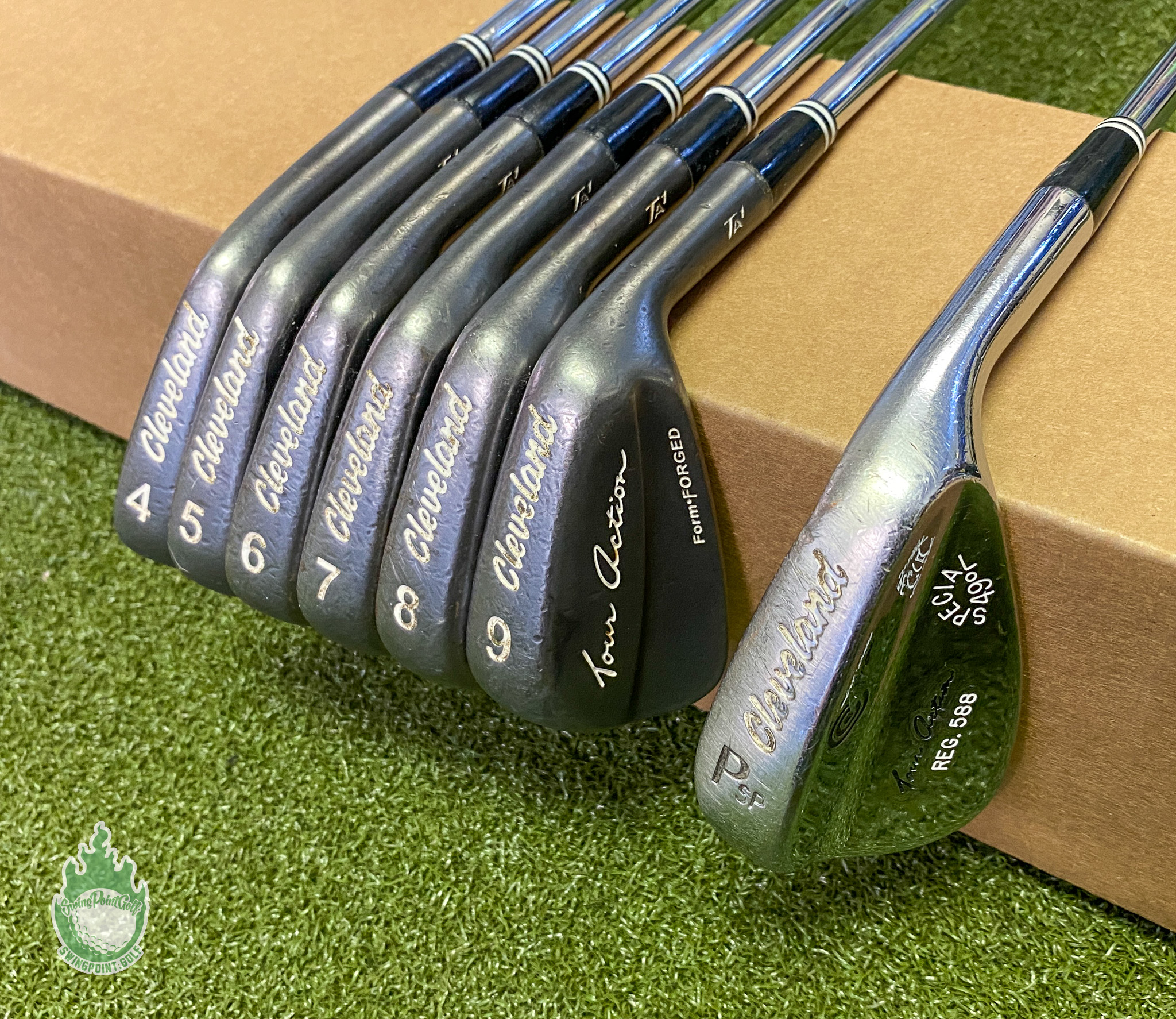 Used RH Cleveland Tour Action TA1 Irons 4-PW Regular Flex Steel Golf Club  Set · SwingPoint Golf®