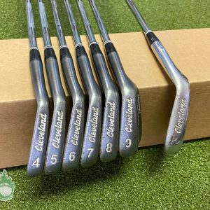 Used RH Cleveland Tour Action TA1 Irons 4-PW Regular Flex Steel Golf Club Set