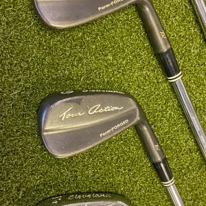 Used RH Cleveland Tour Action TA1 Irons 4-PW Regular Flex Steel Golf Club Set