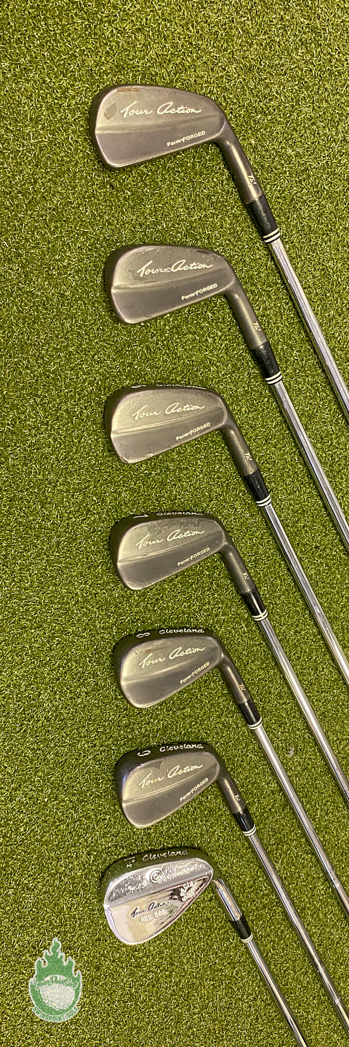 Used RH Cleveland Tour Action TA1 Irons 4-PW Regular Flex Steel Golf Club  Set · SwingPoint Golf®