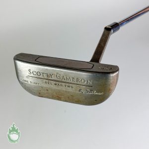 Used Scotty Cameron TeI3 Teryllium Del Mar Two Long Slant 33" Putter Steel Golf
