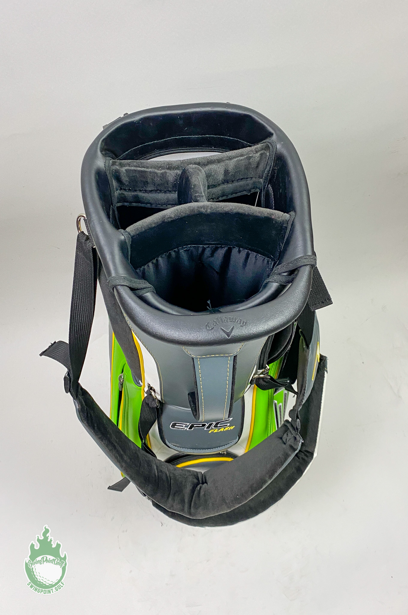 Callaway EPIC FLASH ゴルフバッグ メンズ！ Used Callaway Epic Flash Stand Golf Cart Carry Bag 4-Way Bag