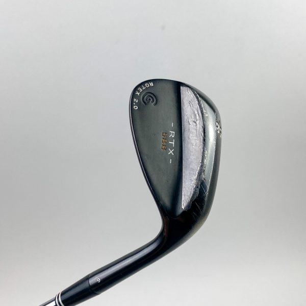 Used RH Cleveland RTX 588 Rotex 2.0 Wedge 58*-6* Wedge Flex Steel Golf Club MCC