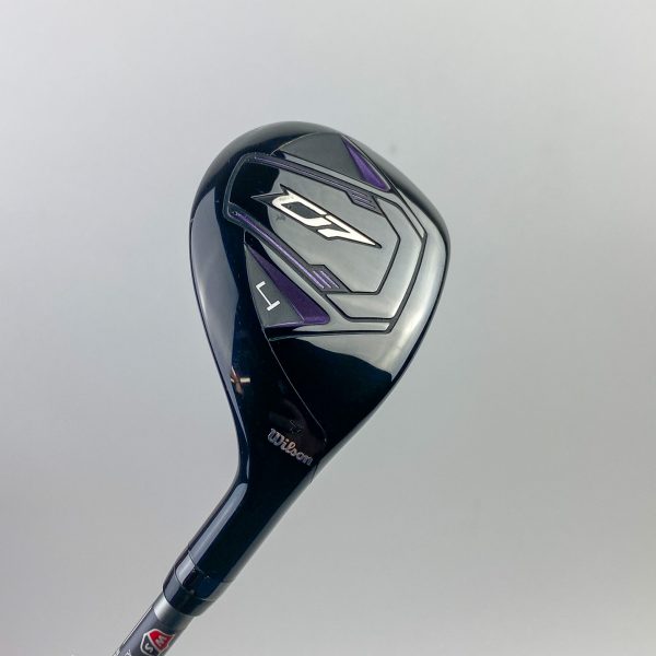 Used Wilson Staff D7 4 Hybrid recoil 450 Ladies Flex Graphite Golf Club
