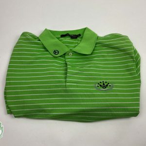 Used Ralph Lauren Scotty Cameron Circle T Men's Green Polo Shirt Size: Large