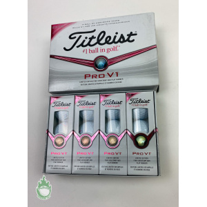 12 NEW 2013 Titleist Pro V1 Limited Pink Breast Cancer Awareness Golf Balls