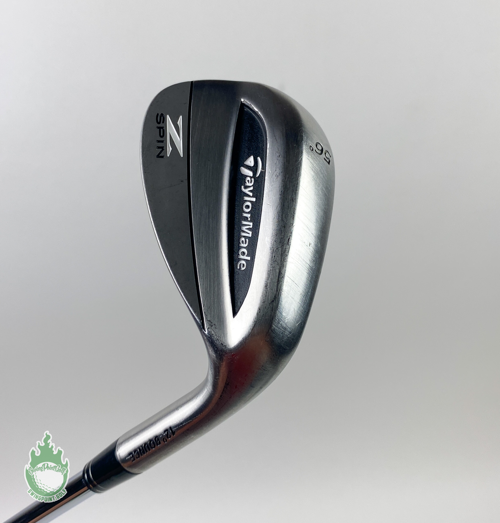 Used Right Handed TaylorMade Z-Spin Wedge 56*-14* Wedge Flex Steel