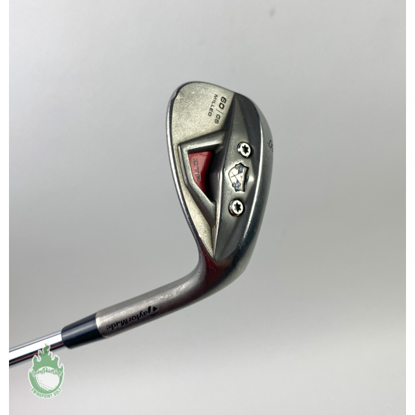 Used Tour Issue RH TaylorMade Milled XFT ZTP 60*-6* Steel Wedge Wedge Flex